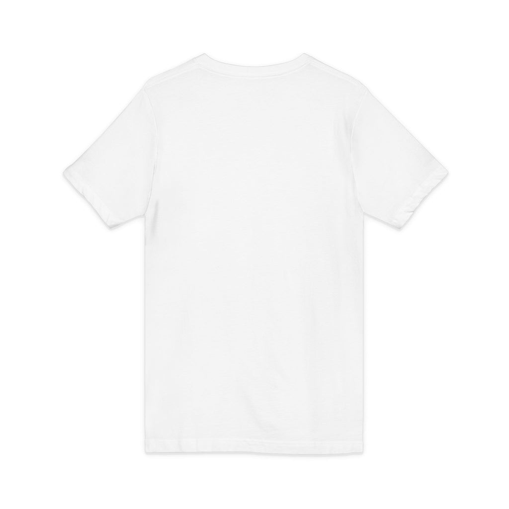 Mindful Hive V-Neck Tee — Bee Logo Meditation Shirt